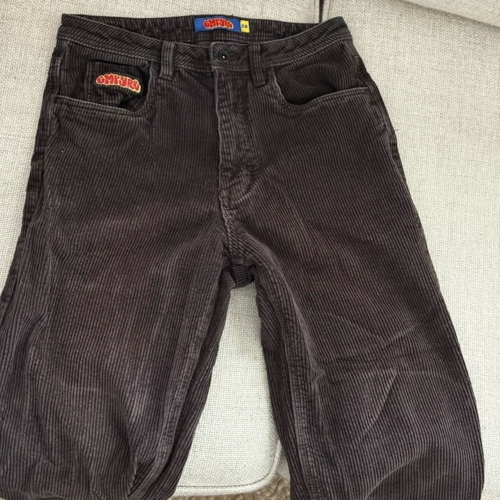 Brown corduroy Empyre kids pants waist 28”; length 30”